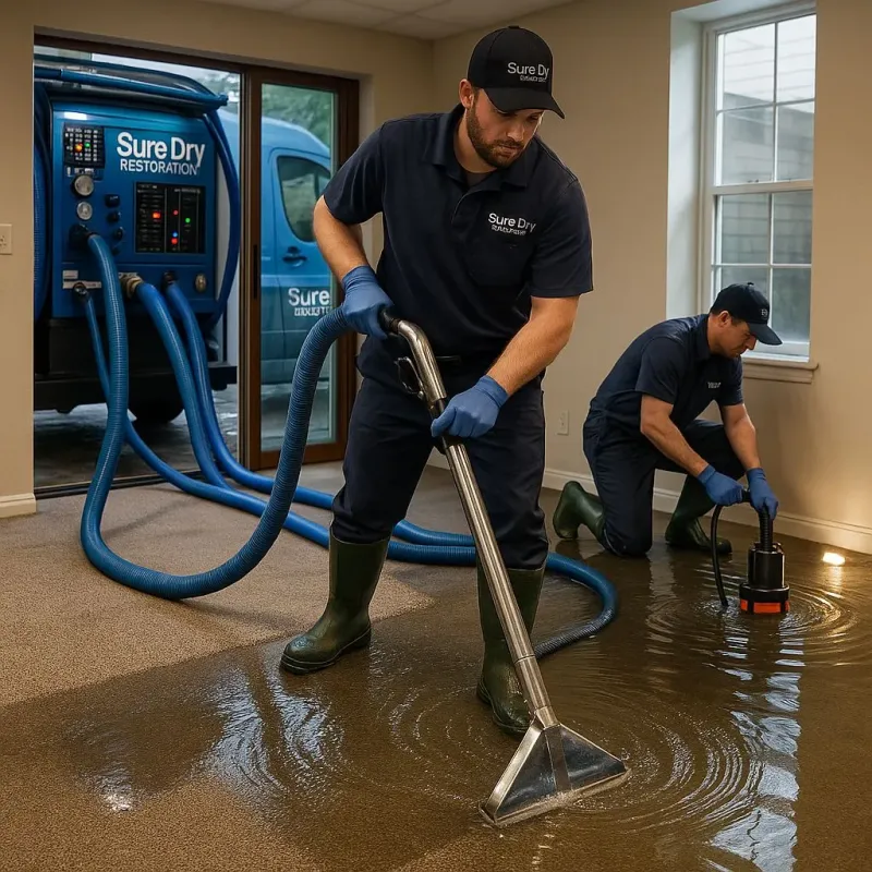 Water Extraction and Removal process in Northwest Harwinton, CT